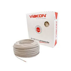 CABLE THHN #12 BLANCO VIAKON UL CAJA